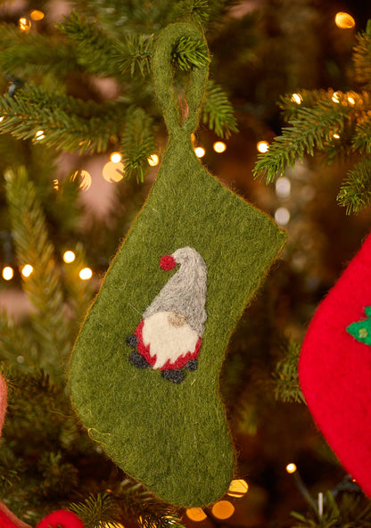 Namaste Fair Trade Felt Character Mini Stockings