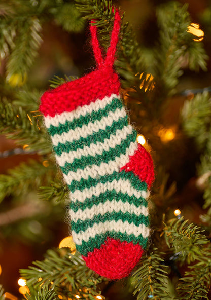 Namaste Fair Trade Knitted Stocking Decoration