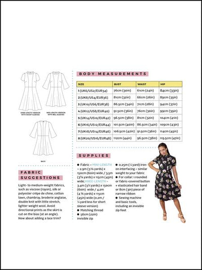 Tilly and the Buttons Martha Dress Sewing Pattern