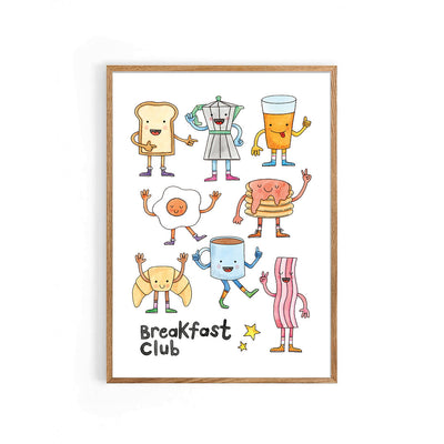 Nova & Me Breakfast Club A4 Print