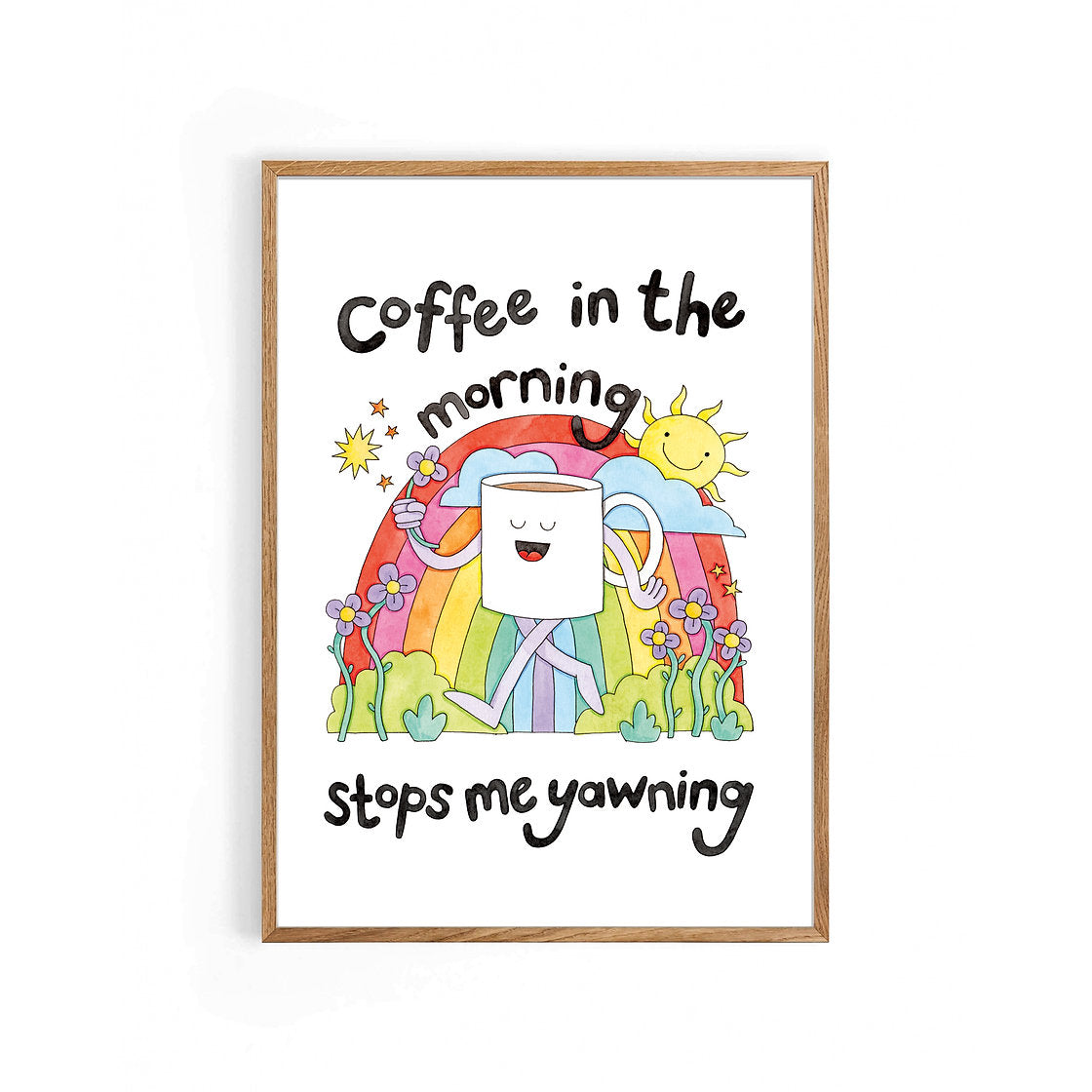 Nova & Me Coffee in the Morning A4 Print