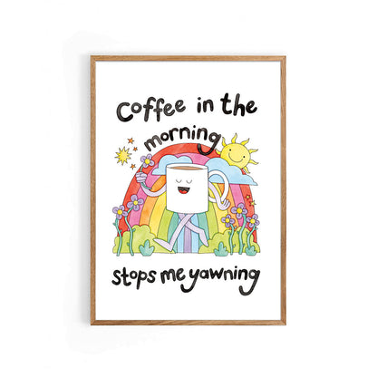 Nova & Me Coffee in the Morning A4 Print