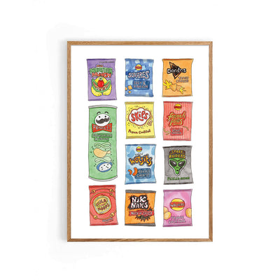 Nova & Me Crisps A4 Print