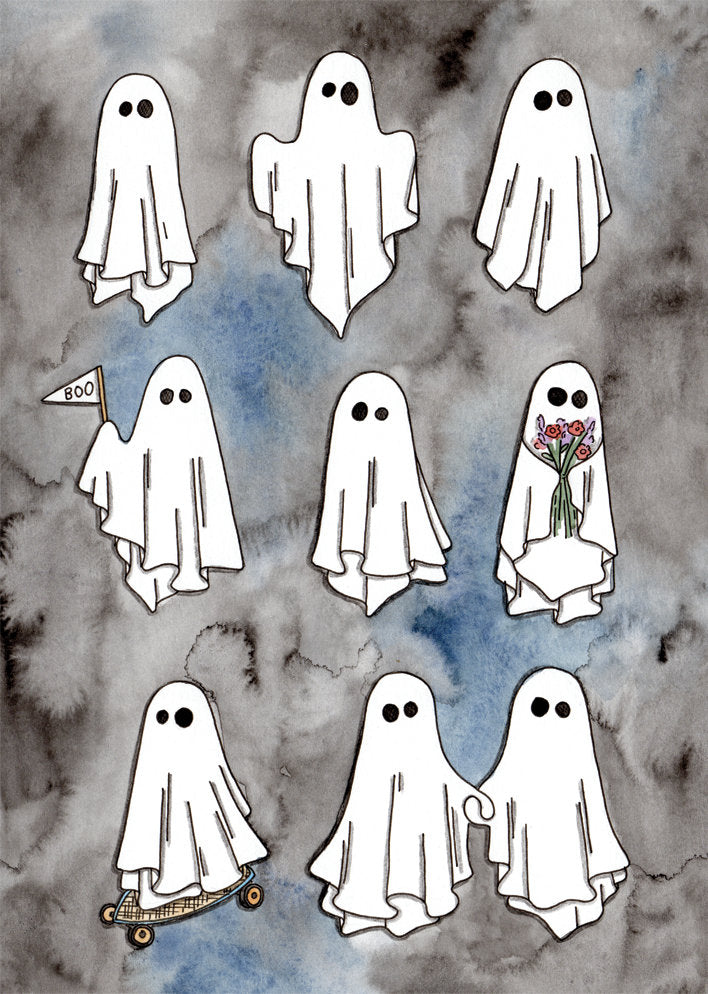 Nova & Me Ghosts Print