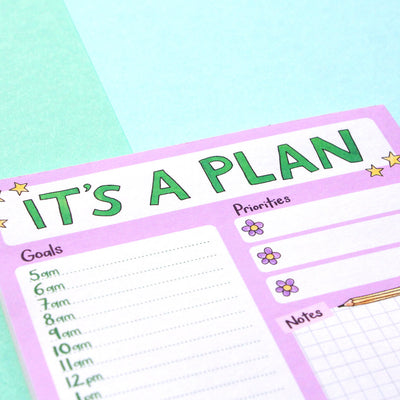 Nova & Me It's a Plan Notepad