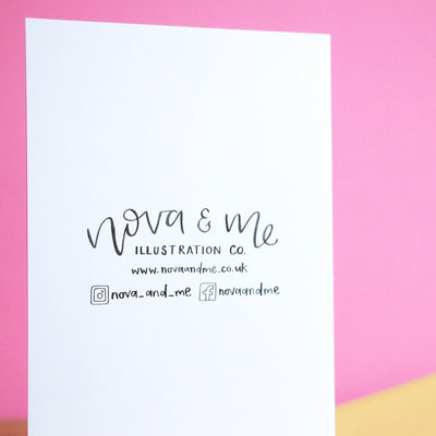 Nova & Me Lucky Token Card