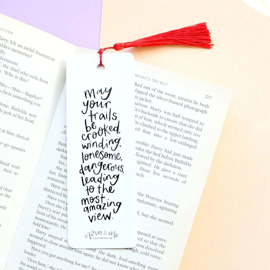 Nova & Me Mushrooms Bookmark 
