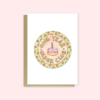 Nova & Me One Year Older Club Card