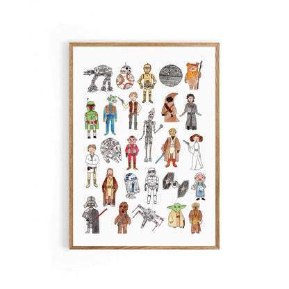 Nova & Me Star Wars Print