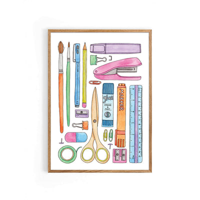 Nova & Me Stationery A4 Print