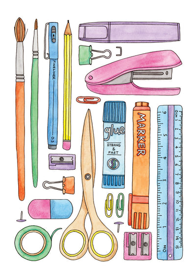 Nova & Me Stationery A4 Print