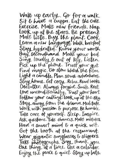 Nova & Me Wake Up Early Print