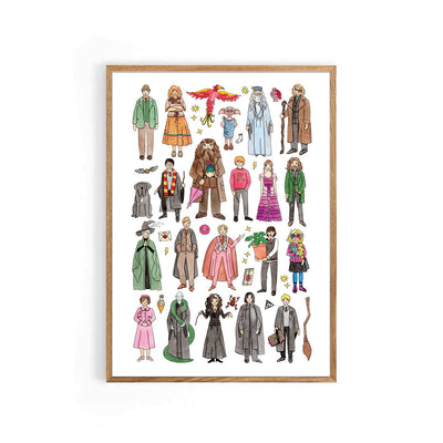 Nova & Me Wizarding A4 Print
