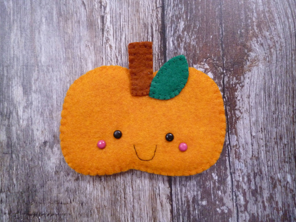 Paper & String Pumpkin Felt Decoration Sewing Kit at Bibelot Leek UK Stockist