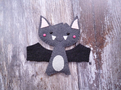 Paper and String Bat Felt Decoration Sewing Kit at Bibelot Leek UK Stockist