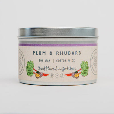 The Yorkshire Candle Company Plum & Rhubarb Candle / Wax Melt