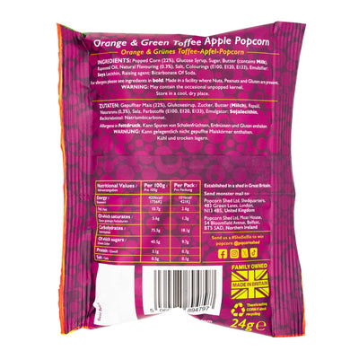 Popcorn Shed Toffee Apple Popcorn Snack Pack at Bibelot Leek UK Stockist