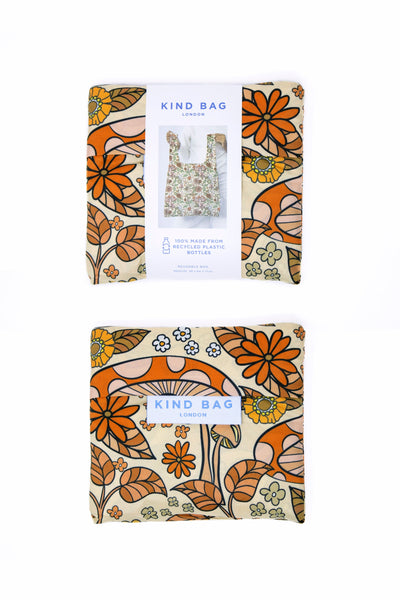 Kind Bags Mushrooms | Medium Reusable Tote Bag at Bibelot Leek