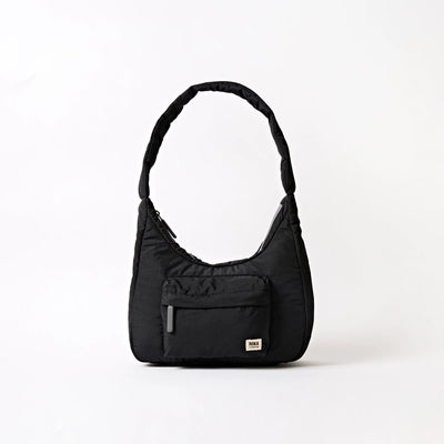 Roka Belsize Handbag Black Taslon 