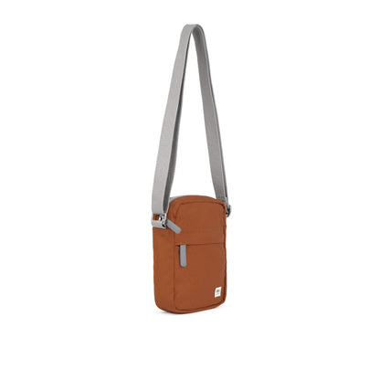 Roka Bond Crossbody Recycled Canvas: Bran