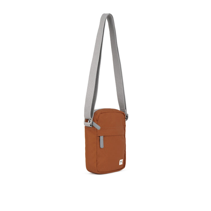 Roka Bond Crossbody Recycled Canvas: Bran