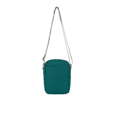 Roka Bond Crossbody Recycled Canvas: Teal Bibelot Leek Staffordshire UK
