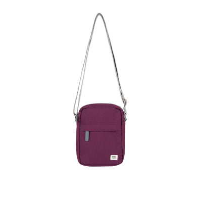 Roka Bond Crossbody Recycled Canvas: Cherry Lacquer