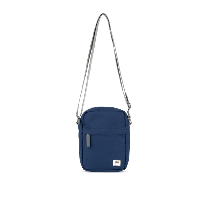Roka Bond Crossbody Recycled Canvas: Crisp Blue