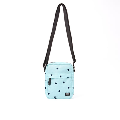 Roka Bond Crossbody Recycled Canvas: Heart Print at Bibelot Leek UK Stockist