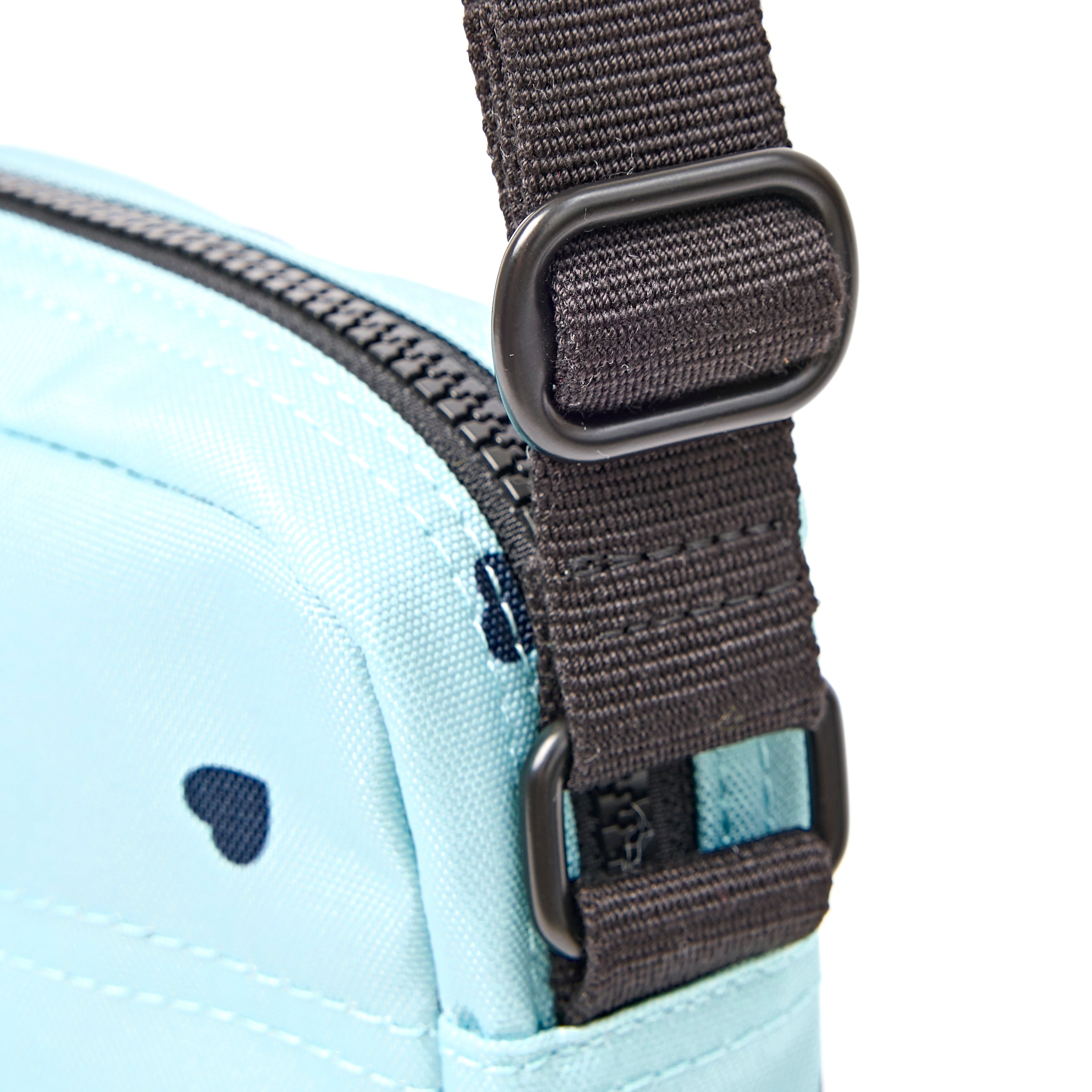 Roka Bond Crossbody Recycled Canvas: Heart Print at Bibelot Leek UK Stockist