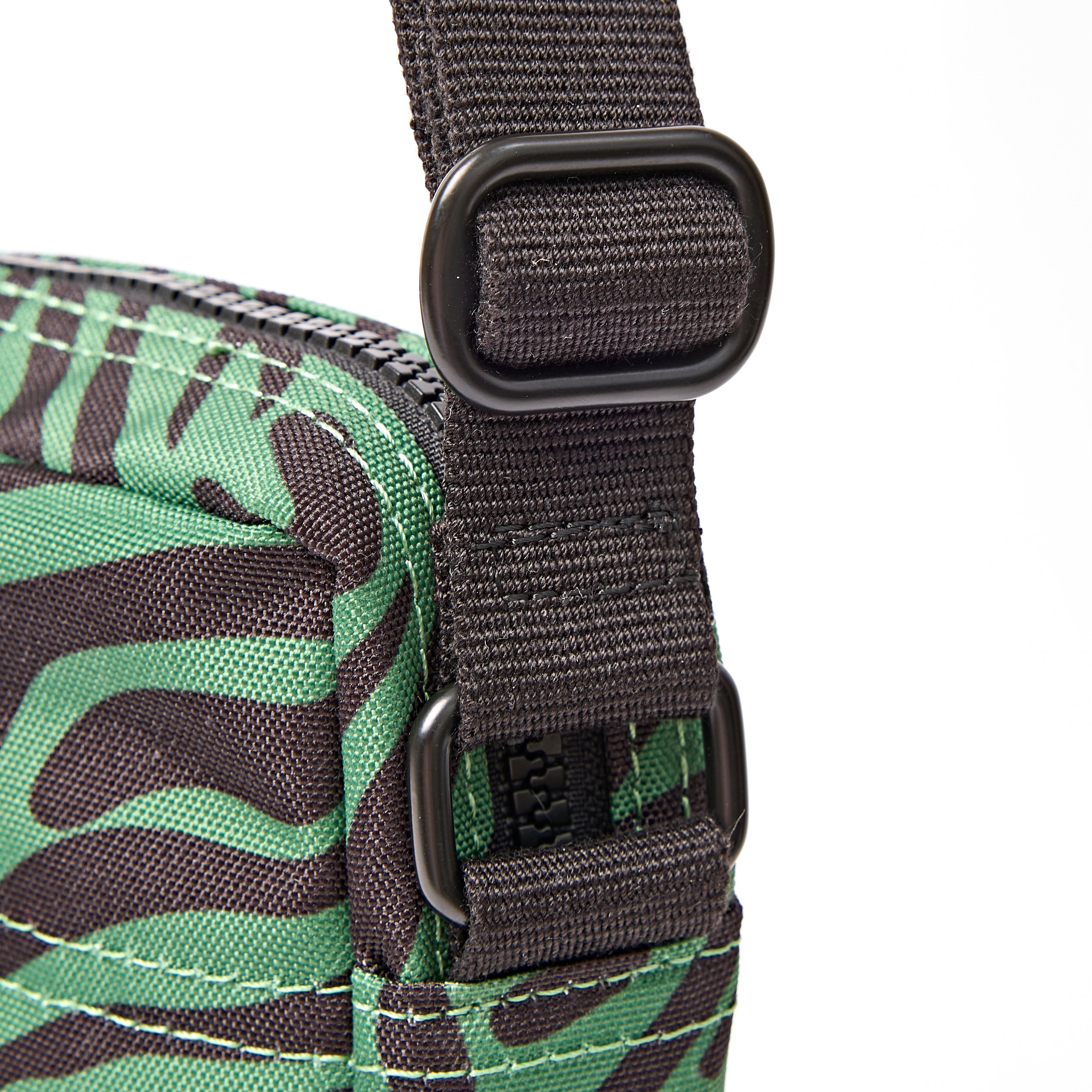 Roka Bond Crossbody Recycled Canvas: Mixed Animal Artichoke at Bibelot Leek UK Stockist