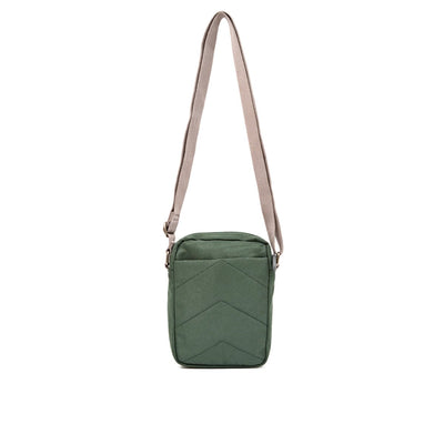 Roka Bond Crossbody Recycled Canvas: Thunderstorm at Bibelot Leek UK Stockist