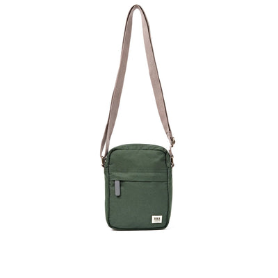 Roka Bond Crossbody Recycled Canvas: Thunderstorm at Bibelot Leek UK Stockist