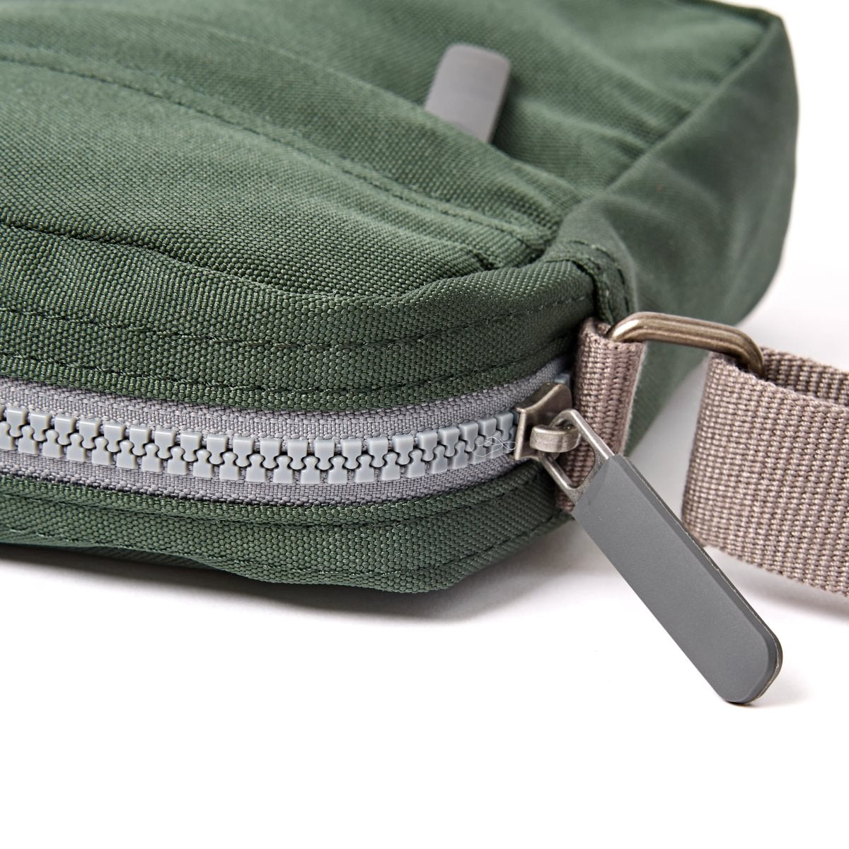Roka Bond Crossbody Recycled Canvas: Thunderstorm at Bibelot Leek UK Stockist