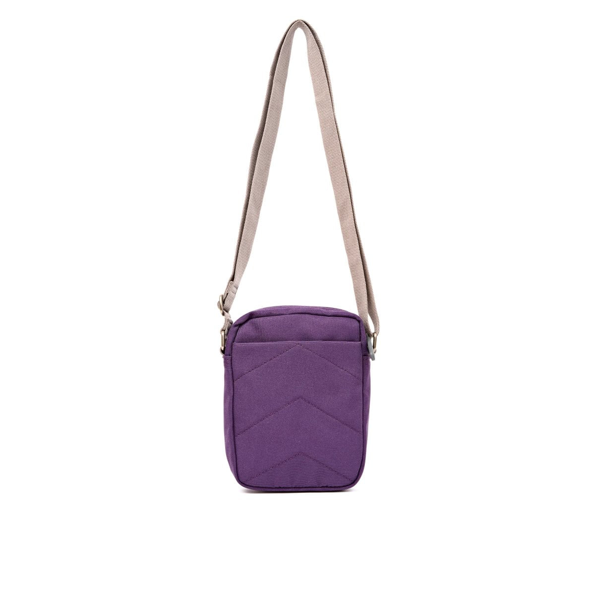 Roka Bond Crossbody Recycled Canvas: Deep Grape at Bibelot Leek UK Stockist