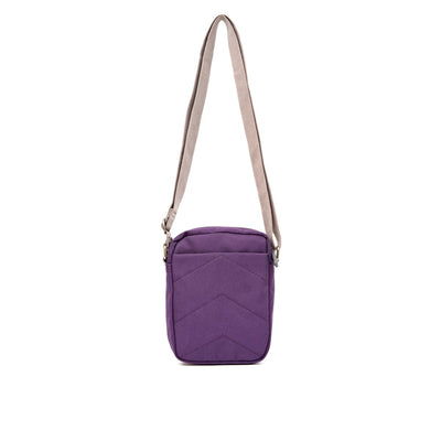 Roka Bond Crossbody Recycled Canvas: Deep Grape at Bibelot Leek UK Stockist