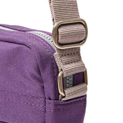 Roka Bond Crossbody Recycled Canvas: Deep Grape at Bibelot Leek UK Stockist