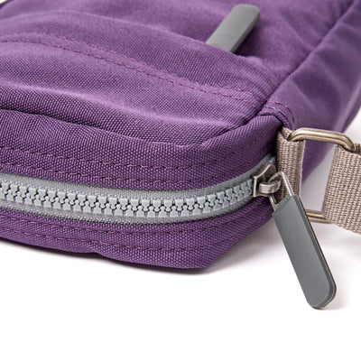 Roka Bond Crossbody Recycled Canvas: Deep Grape at Bibelot Leek UK Stockist