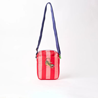 Roka Bond Crossbody Recycled Canvas: Circus Print at Bibelot Leek