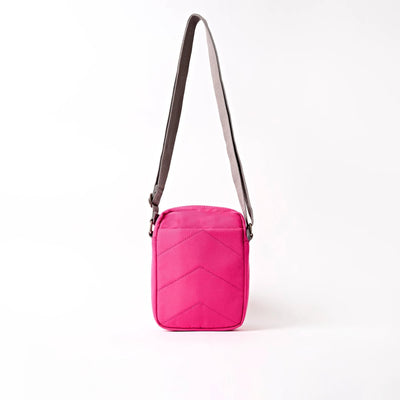 Roka Bond Crossbody Recycled Canvas: Granita Red at Bibelot Leek