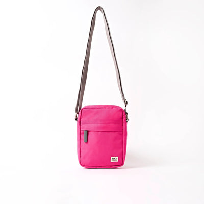 Roka Bond Crossbody Recycled Canvas: Granita Red at Bibelot Leek