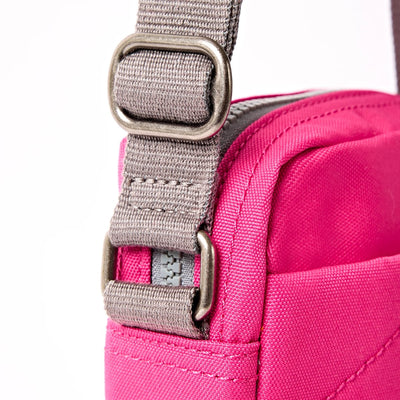 Roka Bond Crossbody Recycled Canvas: Granita Red at Bibelot Leek
