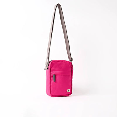 Roka Bond Crossbody Recycled Canvas: Granita Red at Bibelot Leek