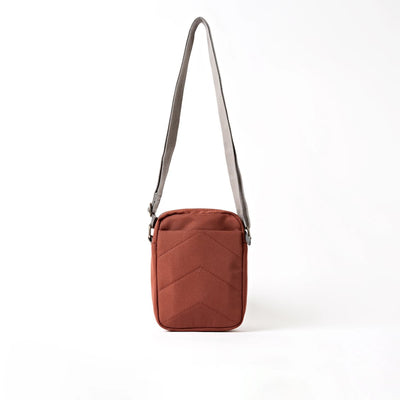 Roka Bond Crossbody Recycled Canvas: Henna at Bibelot Leek