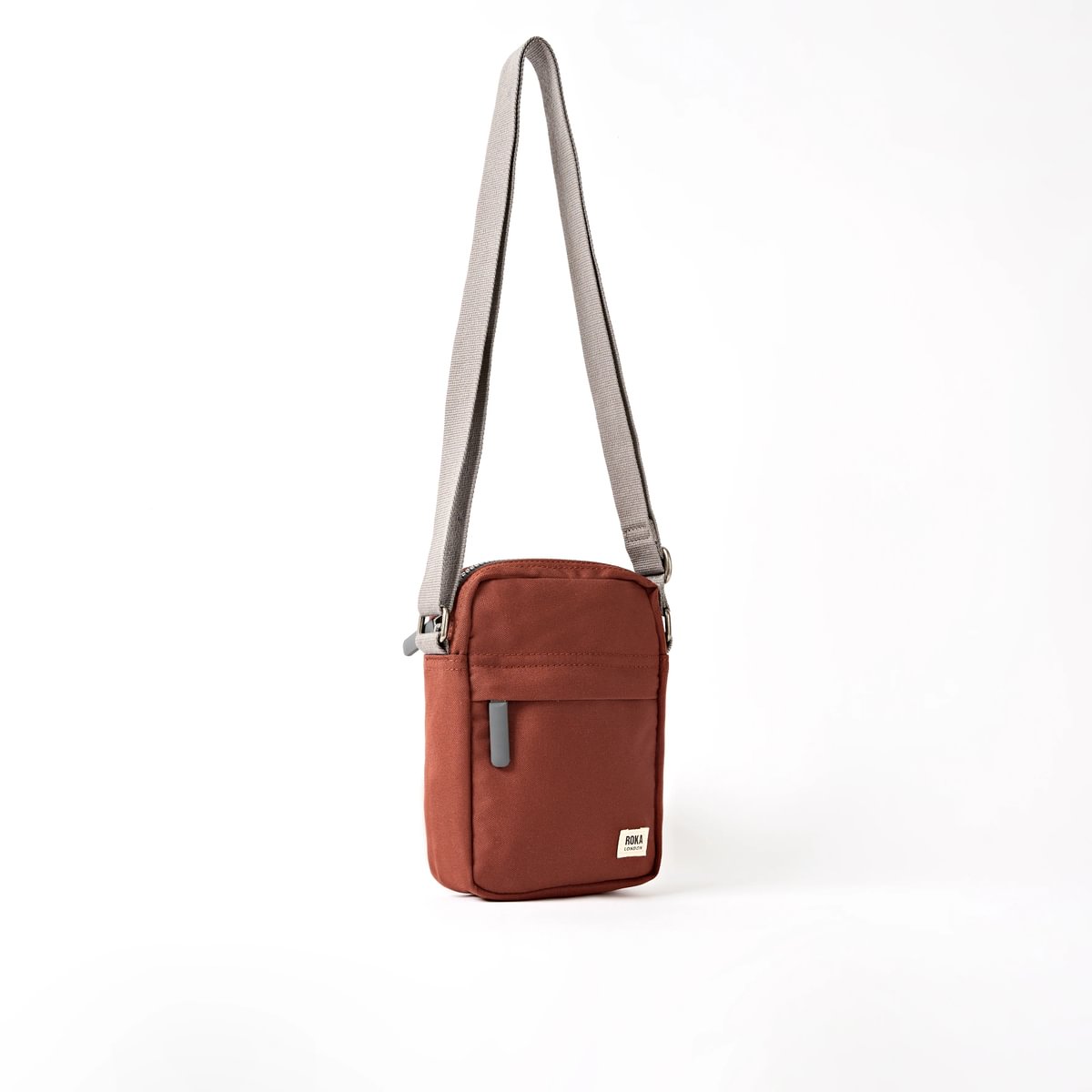 Roka Bond Crossbody Recycled Canvas: Henna at Bibelot Leek