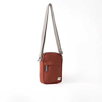 Roka Bond Crossbody Recycled Canvas: Henna at Bibelot Leek