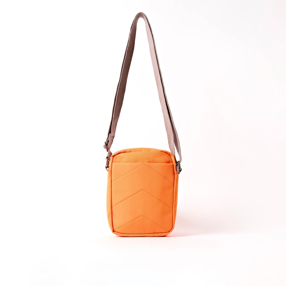 Roka Bond Crossbody Recycled Canvas: Jaffa Orange at Bibelot Leek