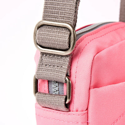 Roka Bond Crossbody Recycled Canvas: Pink Lemonade at Bibelot Leek