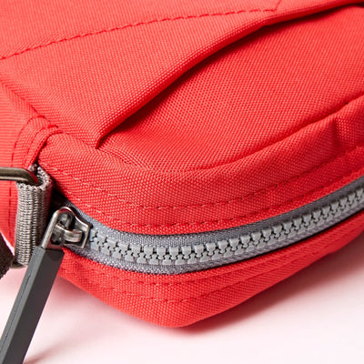 Roka Bond Crossbody Recycled Canvas: Scarlet at Bibelot Leek
