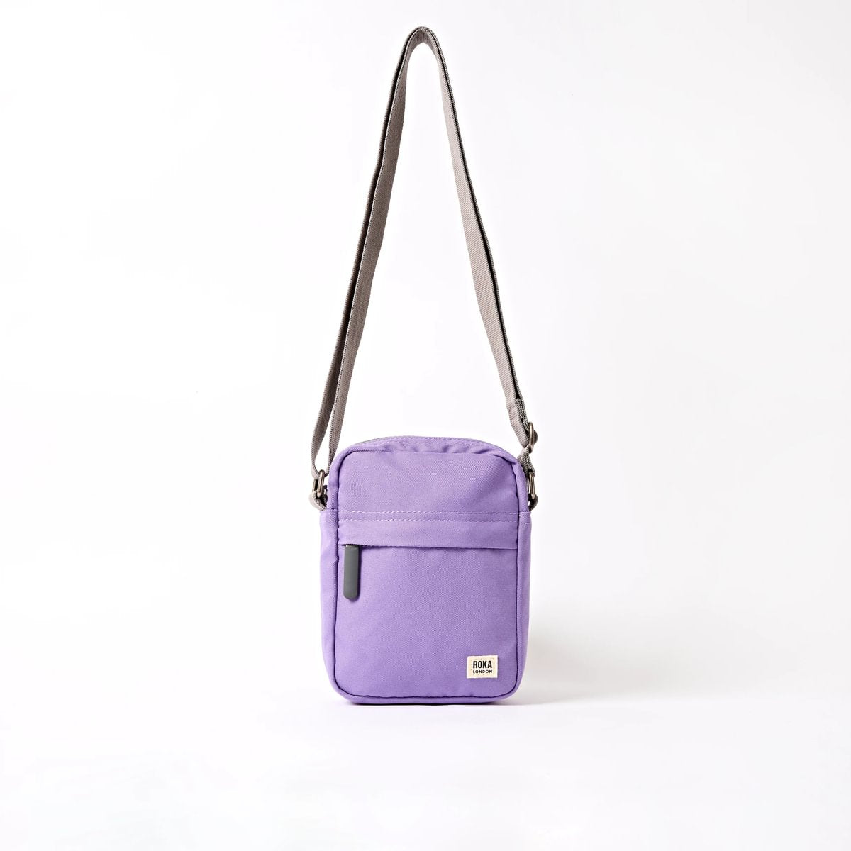 Roka Bond Crossbody Recycled Canvas: Thistle Bloom at Bibelot Leek